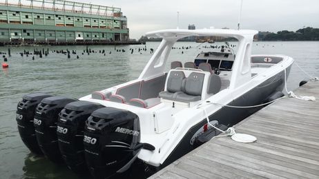 Blitzing New York In A 1400-Horsepower $350,000 Cigarette Boat