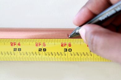 DIY Mini Cabana Made from Copper Pipe