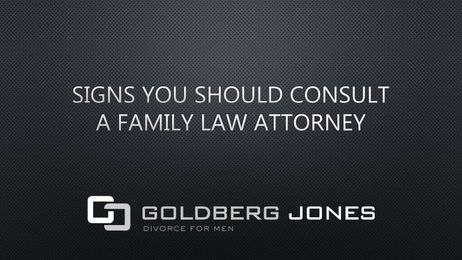 Signs You Should Consult A Family Law Attorney