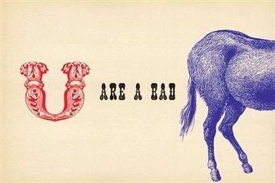 Sugarboo Designs You A Bad... Postcard