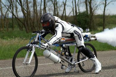 Can a Bike go faster than a Ferrari? 