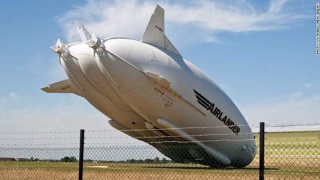 Airlander 10, the world's largest aircraft, crash lands after 2nd test flight