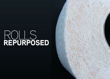 Rolls Repurposed: DIY Floating Pen Pocket
