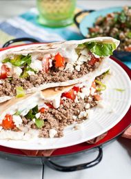 30 Minute Ground Beef Gyros