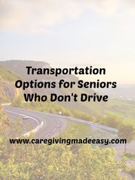 Transportation Options for Seniors Who Don’t Drive