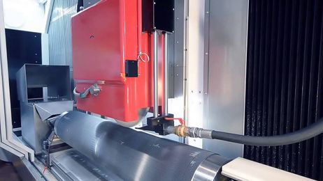 Corrugating Roll Grinding Application by MAGERLE