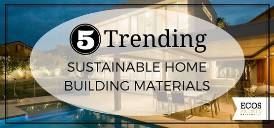 5 Trending Sustainable Home Building Materials