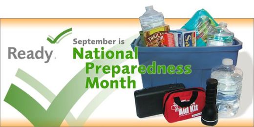 September is National Preparedness Month