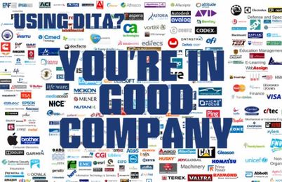 Using DITA? You’re in Good Company