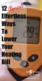 12 Almost Effortless Ways to Lower Your Heating Bill
