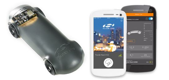 Thunderboard React Races to STEM