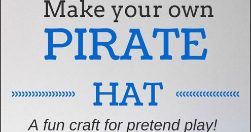 Busy Hands: DIY Pirate Hat
