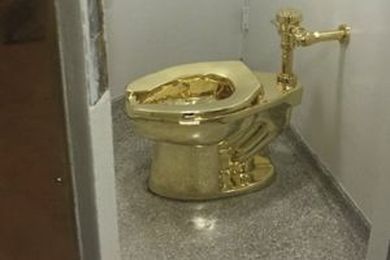 Now You Can Poop — Or Pee! — In A Solid Gold Toilet