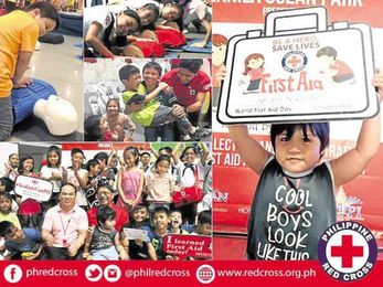 Starting ‘em young: Red Cross conducts first aid training for kids