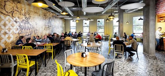 8 Office Kitchens You're Going to Envy