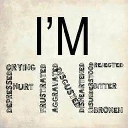You Aren’t Fine…Admit It..