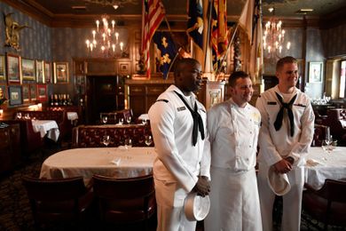 Navy submarine chefs learn to cook from Brown Palace Hotel chef