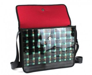 Bags made from movie film make recycling fashionable