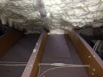 Humidity in a Spray Foam Attic