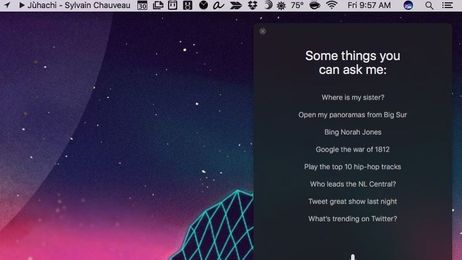 Here's a Big List of macOS Sierra Specific Questions You Can Ask Siri