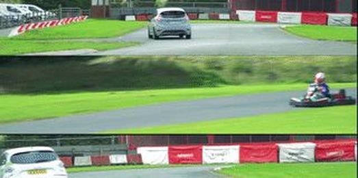Fiesta ST200 vs. Go-Kart vs. Electric Rally Car: Which Is Quickest?