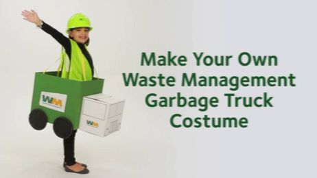How to Create a Waste Management Garbage Truck Costume