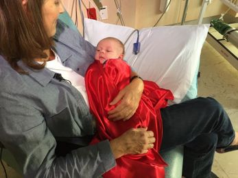 Super seamstress sews capes for young hospital patients