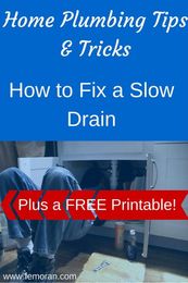 How to fix a slow Drain