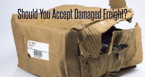 Freight Tip: Should You Accept Damaged Freight?