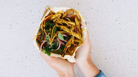 This Pita Trick Must Have Been Invented by Wizards, Because It Is Magical