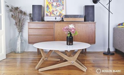 Shape-Shifting Table Moves So Elegantly