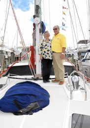 Couple sails the globe and writes book to encourage others