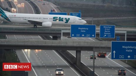 How do you build a runway over a motorway?