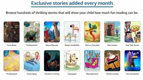 Want Your Kid to Read More? Try Amazon Rapids