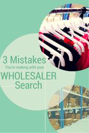 3 Mistakes you're making with your Wholesaler Search