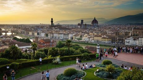 Get a Sense of a City by Finding High Viewing Spots