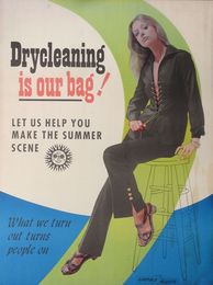 8 Really Old and Cool Dry Cleaning Posters