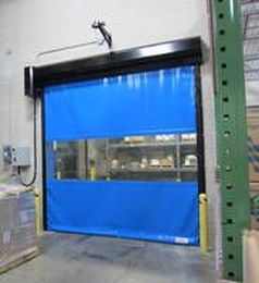 High-Speed Door operates safely around combustible dusts.