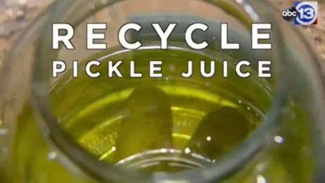 It's National Pickle Day! Behold the power of pickle juice
