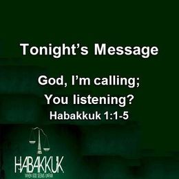 God I’m Calling You Listening