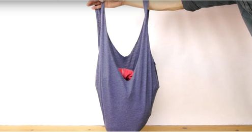 The 1 Unexpected Item You Can Turn Into a Shopping Bag