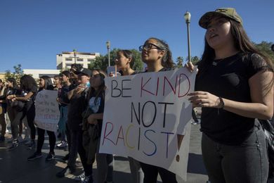 Go back to Mexico? Dude, I'm as American as you