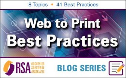 Web to Print Best Practices Series: 10 Key Take Aways