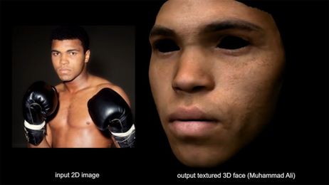 This neural network can make a 3D face from a single photograph