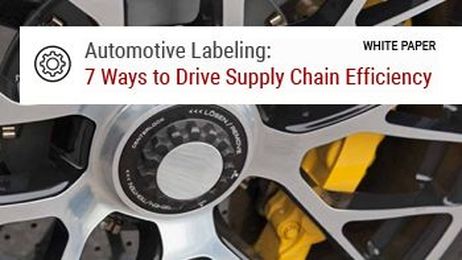 Automotive Labeling: 7 Ways to Drive Supply Chain Efficiency