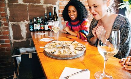 Get Tipsy and Eat Oysters You’ve Never Seen Before in a Grocery-Store Fish Market