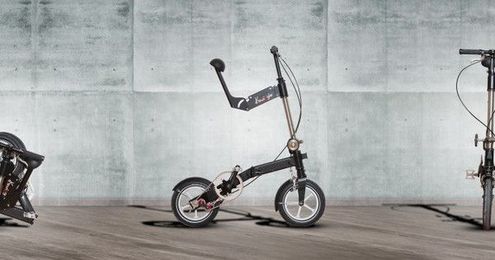 This unique bike with an unforgettable name can fit in your carry-on bag