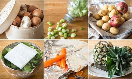 Simple hacks that will keep your fruit and veg fresh