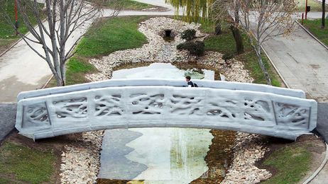 World’s first 3D-printed pedestrian bridge is exactly what you’d imagine