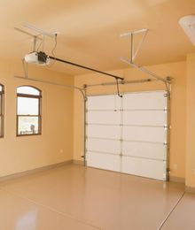 Inspect garage doors regularly for safety